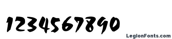 Bolid Font, Number Fonts