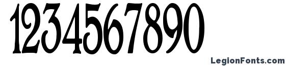 BoltonTitlingElongated Font, Number Fonts