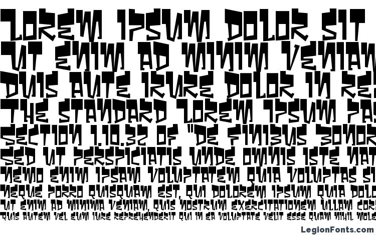 specimens Bomr Regular font, sample Bomr Regular font, an example of writing Bomr Regular font, review Bomr Regular font, preview Bomr Regular font, Bomr Regular font