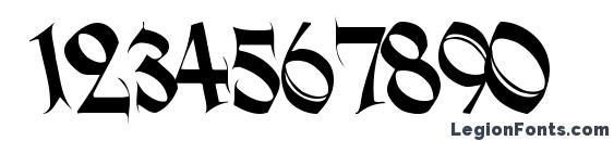 Boogie Bold Font, Number Fonts