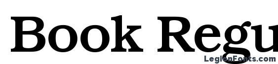 Book Regular Font