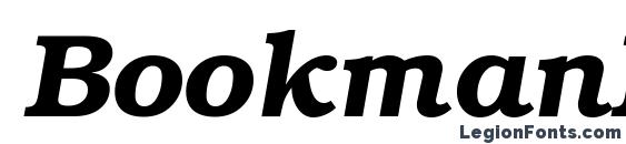 шрифт BookmanBTT BoldItalic, бесплатный шрифт BookmanBTT BoldItalic, предварительный просмотр шрифта BookmanBTT BoldItalic