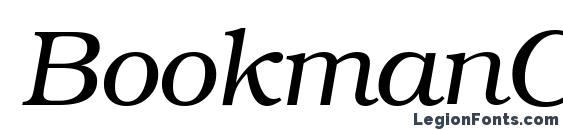 BookmanCTT Italic Font, Serif Fonts