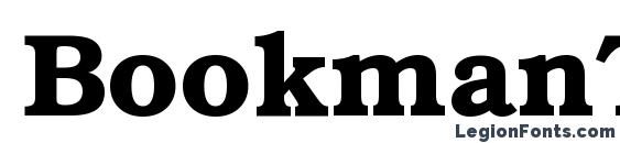 шрифт BookmanTTT Bold, бесплатный шрифт BookmanTTT Bold, предварительный просмотр шрифта BookmanTTT Bold