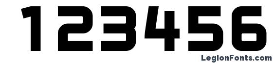 BoomBox 2 Font, Number Fonts