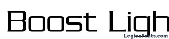 Boost Light SSi Light Font