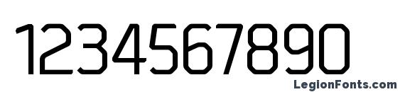 Borda Medium Font, Number Fonts