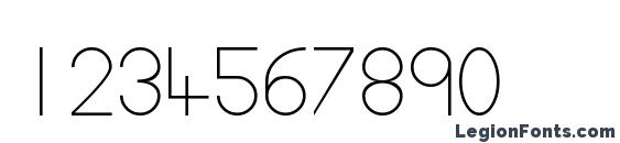 Boring Boring Font, Number Fonts