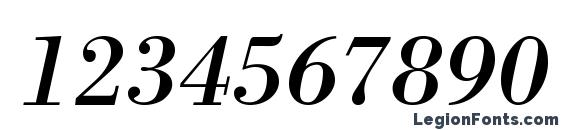 Borjomic italic Font, Number Fonts