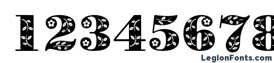 Borjomidecorac Font, Number Fonts