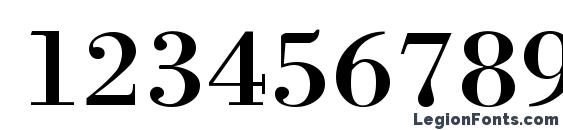 Boston Regular Font, Number Fonts