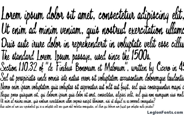 specimens Bouffant Regular font, sample Bouffant Regular font, an example of writing Bouffant Regular font, review Bouffant Regular font, preview Bouffant Regular font, Bouffant Regular font