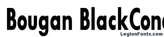 Шрифт Bougan BlackCondensed SSi Bold Condensed