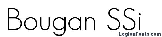 шрифт Bougan SSi, бесплатный шрифт Bougan SSi, предварительный просмотр шрифта Bougan SSi