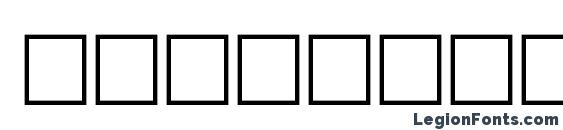 BOUNCE Regular Font, Number Fonts