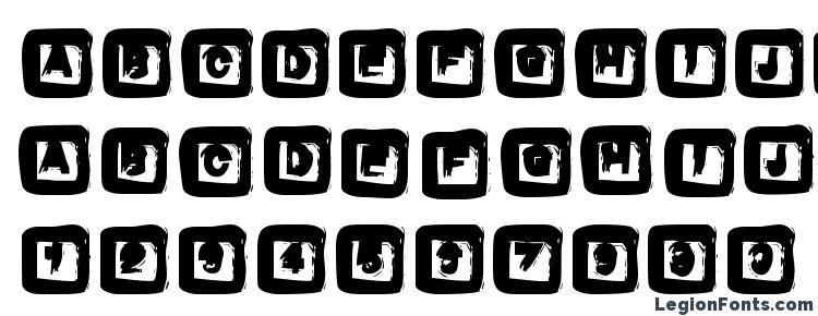 glyphs Box font, сharacters Box font, symbols Box font, character map Box font, preview Box font, abc Box font, Box font