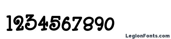 Boyz R Gross NF Font, Number Fonts