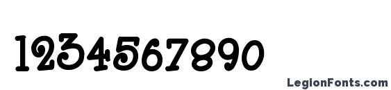 BoyzRGross Font, Number Fonts