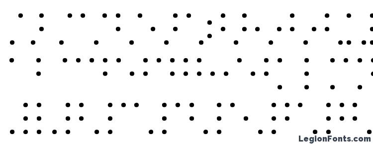 глифы шрифта BrailleSH, символы шрифта BrailleSH, символьная карта шрифта BrailleSH, предварительный просмотр шрифта BrailleSH, алфавит шрифта BrailleSH, шрифт BrailleSH