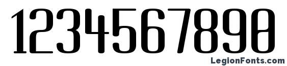 Brassiere Font, Number Fonts