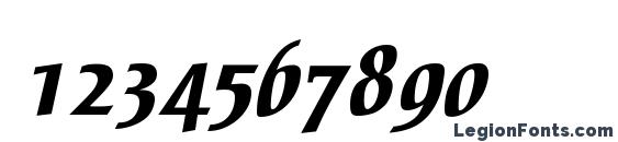 Breezeb Font, Number Fonts