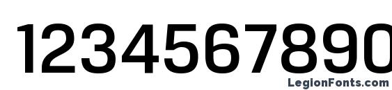 BreuerText Medium Font, Number Fonts