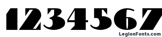 Bric a Braque Font, Number Fonts