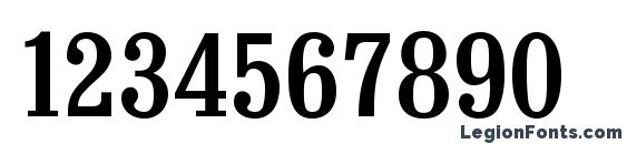 BrickNews Font, Number Fonts