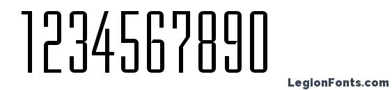 BriemAkademiStd Cond Font, Number Fonts