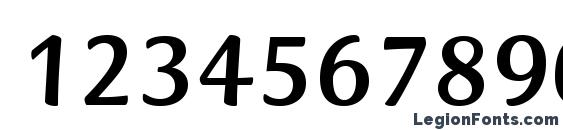 BriemScriptStd Medium Font, Number Fonts