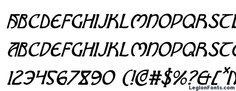 glyphs Brin Athyn Condensed Italic font, сharacters Brin Athyn Condensed Italic font, symbols Brin Athyn Condensed Italic font, character map Brin Athyn Condensed Italic font, preview Brin Athyn Condensed Italic font, abc Brin Athyn Condensed Italic font, Brin Athyn Condensed Italic font