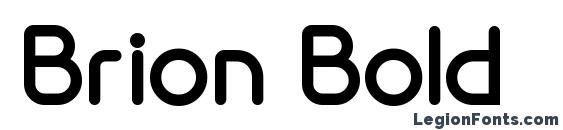 Brion Bold font, free Brion Bold font, preview Brion Bold font