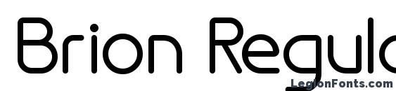Brion Regular Font