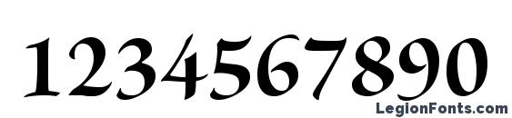 BriosoPro BoldSubh Font, Number Fonts