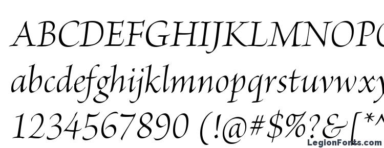 glyphs BriosoPro ItDisp font, сharacters BriosoPro ItDisp font, symbols BriosoPro ItDisp font, character map BriosoPro ItDisp font, preview BriosoPro ItDisp font, abc BriosoPro ItDisp font, BriosoPro ItDisp font