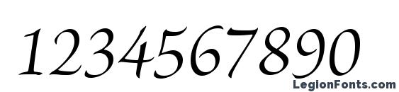 BriosoPro ItSubh Font, Number Fonts