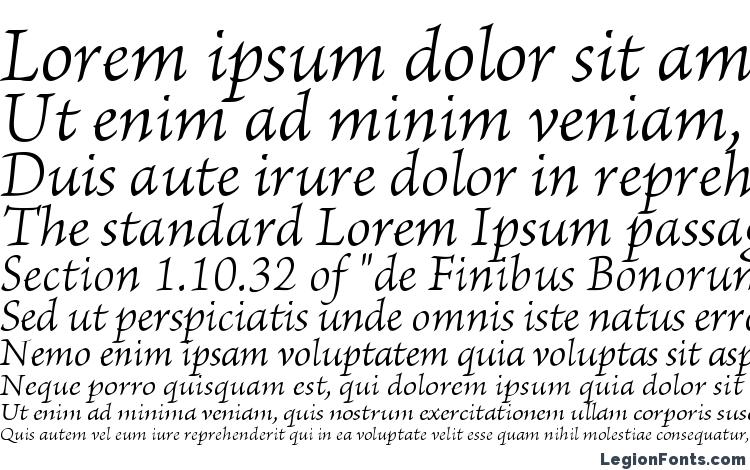specimens BriosoPro LightItCapt font, sample BriosoPro LightItCapt font, an example of writing BriosoPro LightItCapt font, review BriosoPro LightItCapt font, preview BriosoPro LightItCapt font, BriosoPro LightItCapt font