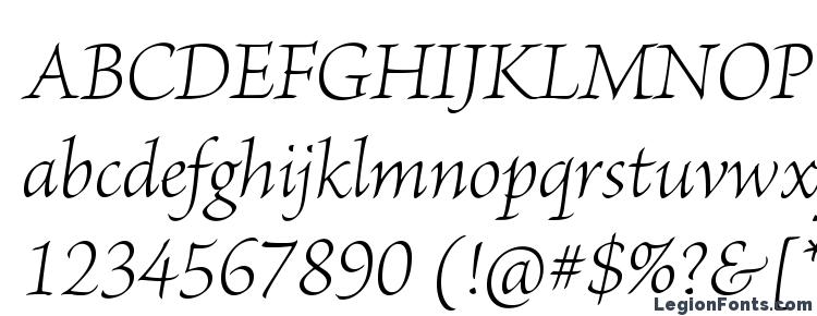 glyphs BriosoPro LightItSubh font, сharacters BriosoPro LightItSubh font, symbols BriosoPro LightItSubh font, character map BriosoPro LightItSubh font, preview BriosoPro LightItSubh font, abc BriosoPro LightItSubh font, BriosoPro LightItSubh font