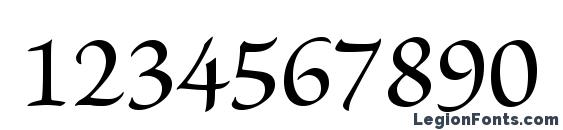 BriosoPro Medium Font, Number Fonts