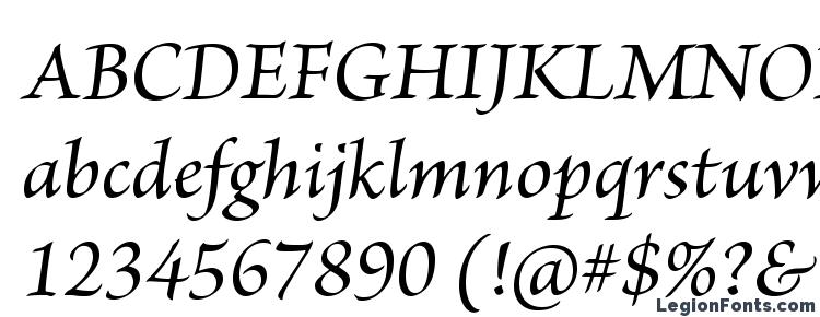 glyphs BriosoPro MediumIt font, сharacters BriosoPro MediumIt font, symbols BriosoPro MediumIt font, character map BriosoPro MediumIt font, preview BriosoPro MediumIt font, abc BriosoPro MediumIt font, BriosoPro MediumIt font