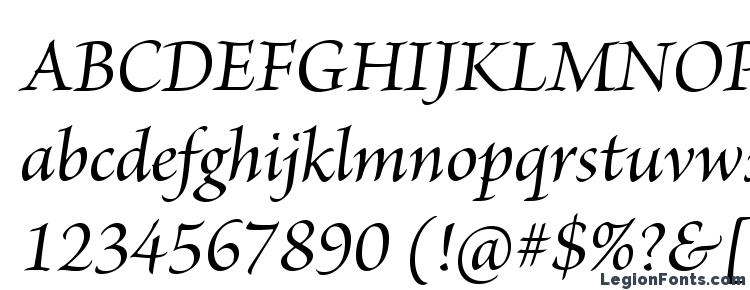 glyphs BriosoPro MediumItSubh font, сharacters BriosoPro MediumItSubh font, symbols BriosoPro MediumItSubh font, character map BriosoPro MediumItSubh font, preview BriosoPro MediumItSubh font, abc BriosoPro MediumItSubh font, BriosoPro MediumItSubh font