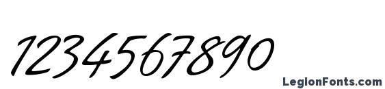 Brisa Font, Number Fonts