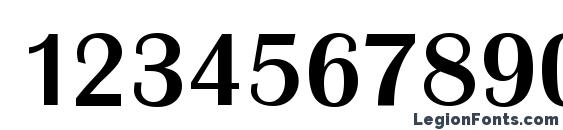 Bristol Medium Regular Font, Number Fonts