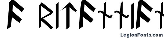 Britannian runes Font, Bold Fonts