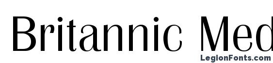 шрифт Britannic Medium, бесплатный шрифт Britannic Medium, предварительный просмотр шрифта Britannic Medium