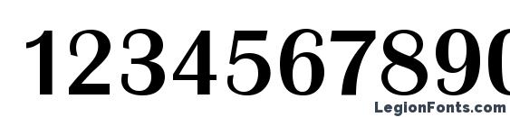 BritannicTMed Font, Number Fonts