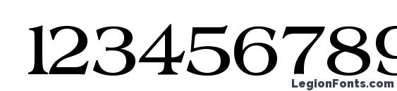 Broadsheet ldo bold Font, Number Fonts