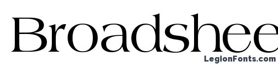 шрифт Broadsheet ldo, бесплатный шрифт Broadsheet ldo, предварительный просмотр шрифта Broadsheet ldo