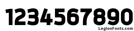 Brokman Black Font, Number Fonts