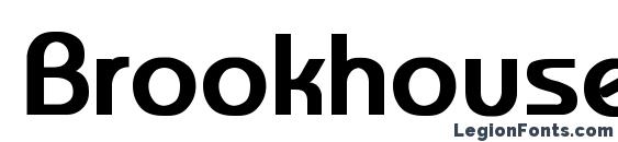 Brookhouse Bold font, free Brookhouse Bold font, preview Brookhouse Bold font